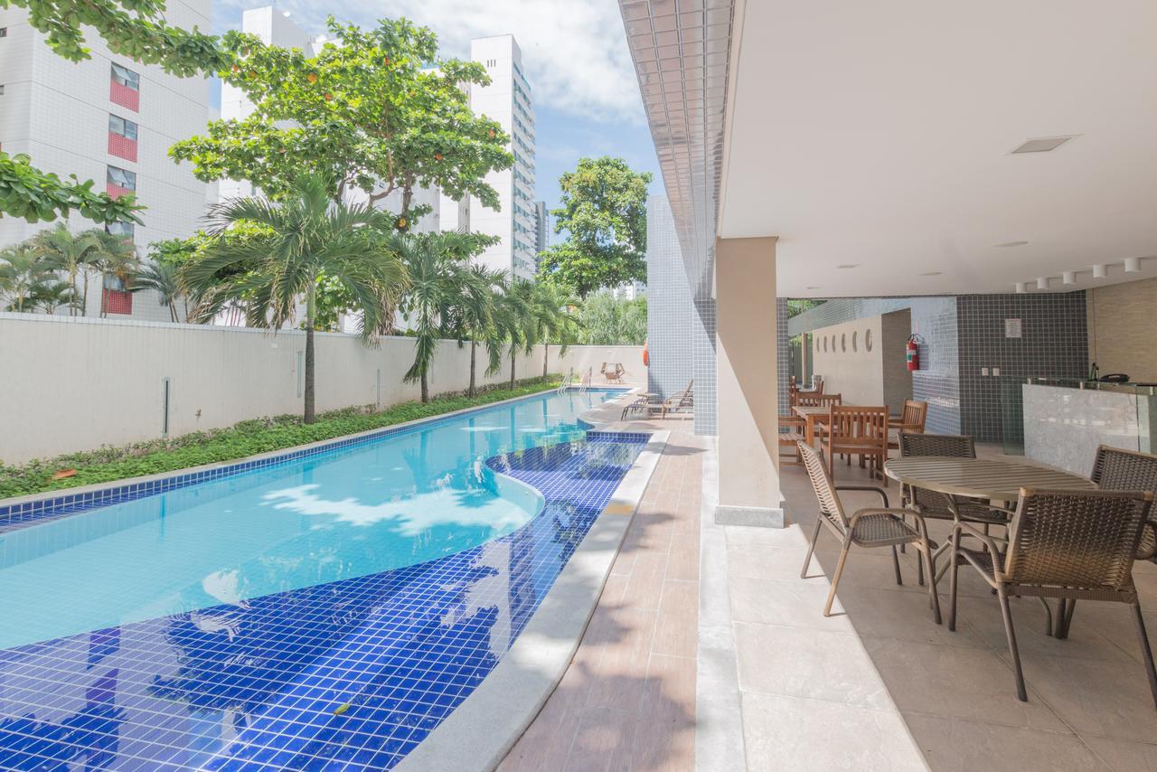 Excelente Flat Em Boa Viagem 2 Quartos Beach Class Ideal Para Familia Ou Negocios Nob2105 Recife Exterior photo